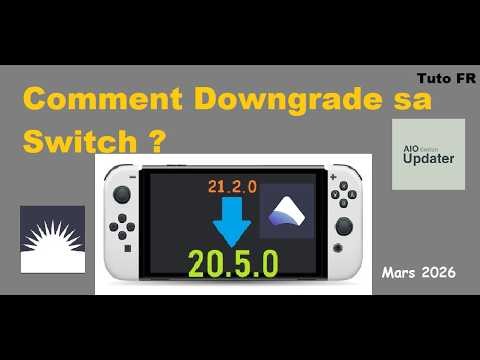 How do I revert to a previous version of my Switch? (21.2.0 to 20.5.0)
