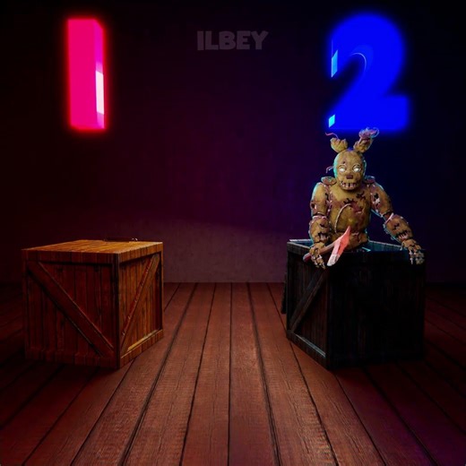 Springtrap Is HIDING In A Box! 😨 | Roblox Animation #roblox #shorts