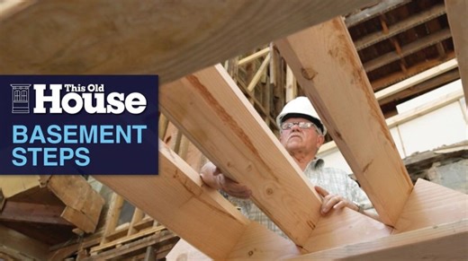 Pouring Basement Steps | This Old House | Jerry Allen