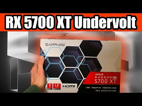Undervolt your RX 5700 XT for more FPS! - Tutorial