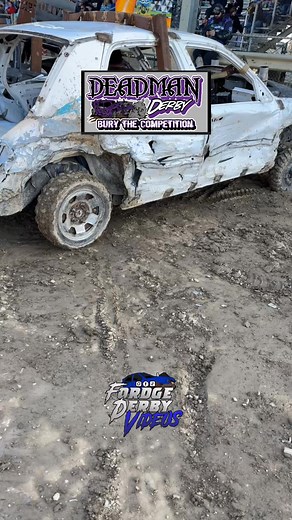 Motorswap V8s lined up ready for WAR! #deadmanderbyproductions #deadmanderby #nomercy #nomercy4 #motorswapv8 #fullsize #demolitionderby #derby #motorsports | Fordge Derby Videos