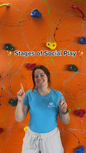 Stages of Social Play 1.Unoccupied play: when infants perform random movements with no clear intention is the beginning of play 2 Solitary Play: When children begin to play independently and don’t seem to notice other children sitting nearby 3 Onlooker Play: When children begin to watch other children playing and may to begin asking questions but not join in playing with the other children 4 Parallel Play: When children begin playing side by side with other children, but there is no interactions