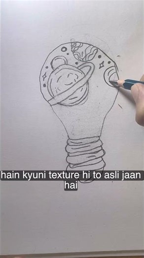 The whole universe, contained in a single spark. ✨ #SpaceArt #Creative #art #drawing #youtubeshorts