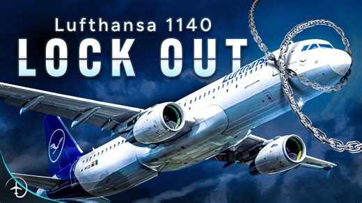 What happens when the captain gets locked out of the cockpit