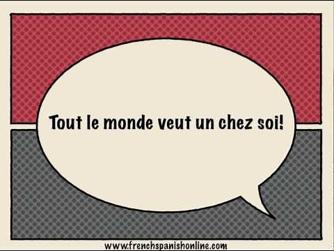 Chez in French : At Home