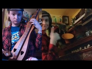 Experimental dulcimer, spoons, and pump organ duet