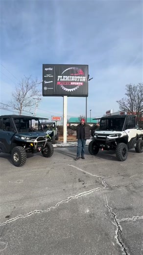 Flemington Powersports on Instagram: "‼️❄️ Snow alert this Saturday overnight and most of Sunday! ❄️🔥 Meet the all-new 2026 Can-Am Defender Limited HD11! A new year brings next-level strength and refinement from BRP and FPS. 💪😎 😎 Dave breaks everything down in a can’t-miss walkaround video. If you are serious about getting real work done while enjoying top-tier comfort, this Defender absolutely deserves your attention. 👀🎥 Powered by a 3-cylinder engine delivering 95 HP, the HD11 features r