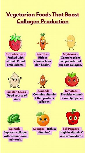 9 Vegetarian Foods That Boost Collagen Naturally