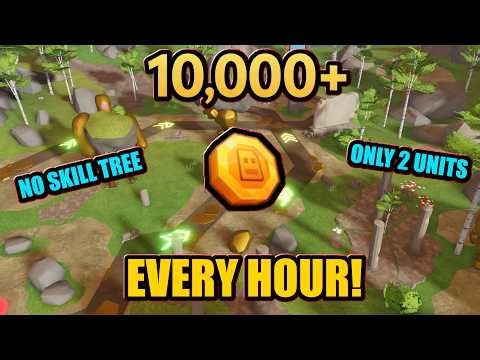 Fastest Coin Grinding Method in Tower Defense Simulator!