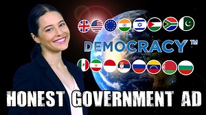 220K views · 7.8K reactions | The Government™ has made an ad about the state of Democracy™, and it’s surprisingly honest and informative. feat.                 | The Juice Media | Facebook