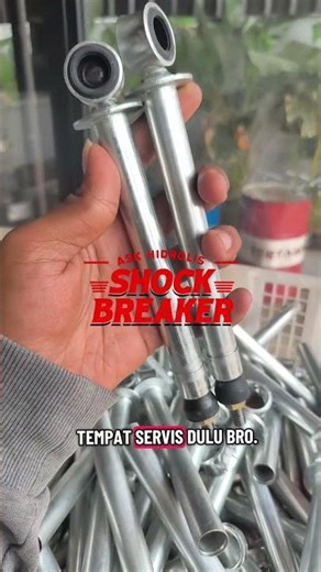 As hidrolik shockbreaker belakang. Hidrolis shock breaker belakang motor