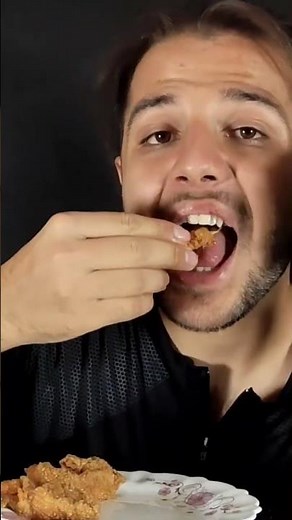 ASMR Fried Chicken 🍗 | Extra Crunchy & Juicy Sounds (No Talking)