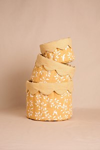 Fabric Bucket PDF Pattern: 5 Sizes, Nursery Organizer (video Tutorial) - Etsy