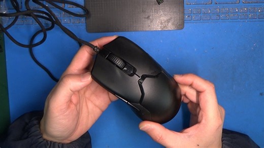 【帝亿电竞】雷蛇毒蝰VIPER 8K有线鼠标拆解及编码器更换视频