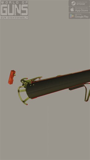 German Panzerschreck Rocket Launcher Shot Breakdown #rocket #slowmotion