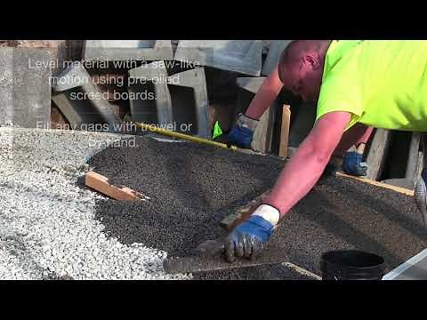 How to Install Porous Pave