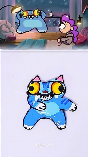 I drew a Derpy Tiger Dancing Meme #huntrix #kpop #sajaboys #kpopdemonhunters #derpy #tiger