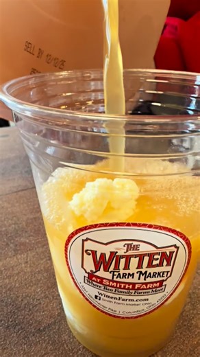 We are still doing apple cider floats 🍎🍎🍎🍩 #appleciderfloat #pumpkindonuts | Witten Farm Market and Bakery