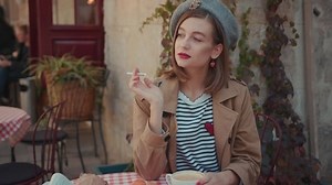 Happy Blonde Girl Woman Smoking Cigarette Stock Footage Video (100% Royalty-free) 1040767304 | Shutterstock