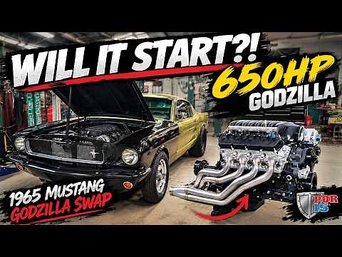 1965 Ford Mustang Fastback | 7.3 Godzilla goes BANG!