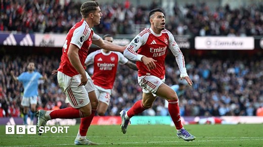 Premier League LIVE: Arsenal vs Manchester City - radio commentary, preview, team news, stats & head-to-head