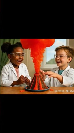 Kids' Explosive Volcano Experiment | Fun with Science!