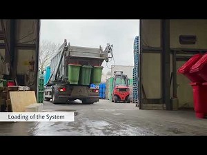 Management and processing of food waste, source separated organics, municipal waste, kerbside waste