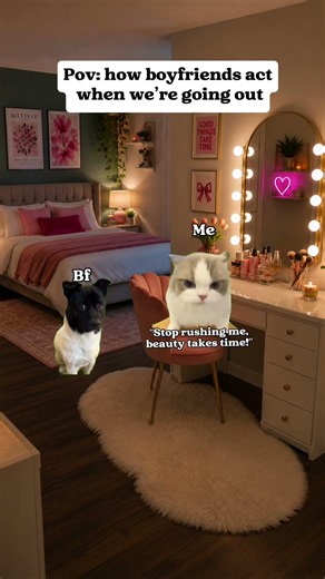 CAT MEMES 🐱 how boyfriends act when we’re going out #catvideos #catmemes #relatable #shorts