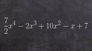 Learn how to classify and identify the LC and degree of a polynomial