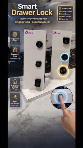 Transform Your Simple Drawer into a High-Tech Locker! 🔑✨