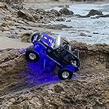 Waterproof LED Light Strips for RC Cars Trucks Airplanes Boats Drones Fixed Wing AR Wing Model Underglow Light (Blue)