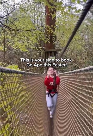 The countdown for Easter has officially started 🙌🏻🐣 Half term was a blast and now we officially have 4 weeks to go until Easter, spring is coming 🌸 what better way to spend your holiday than to swing into a tarzan net, fly down a zipline and soar through our high ropes courses. Adventure starts here… where you face your fears, challenge yourself, spend time in nature and reconnect with loved ones 💚 We’ve got 36 locations to choose from or why not challenge yourself to do them all 😉 2026 is