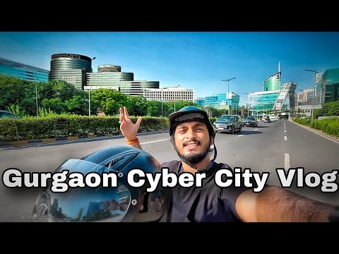 Gurgaon Cyber City Vlog | Skyscrapers, Sunset to Evening Vibes & Corporate Hustle