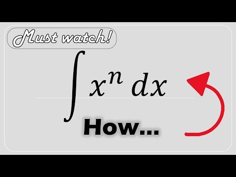 Integral Power Rule Proof