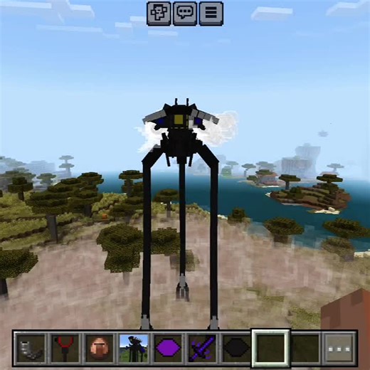 #CapCut #tripod #hgwells #waroftheworlds new war of the world tripod 2005 mod Minecraft