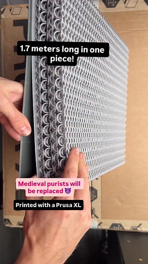 1.2M views · 5K reactions | Lightweight for cosplay #cosplay #props #3dprinting #propsmaker #chainmail #3dprintingprops #cosmaker #chainmaille #cosplayprop #armor #larp #cosplaying | Propsmaker | Facebook