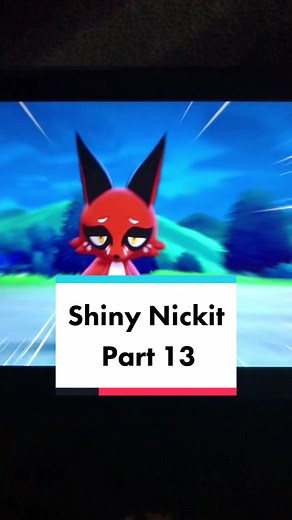 I just wanted to do muuuusic!! #pokemonshield #nickit #shinynickit #shinycharm #pokemon #shinyhunt