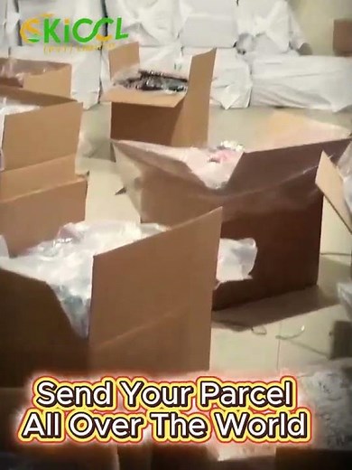 Parcel Packing Process | Safe Packing Tips | #ParcelPacking #CargoLogistics #SKICCL