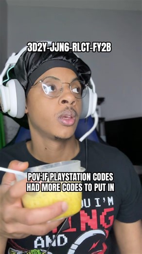 PLAYSTATION CODES GOT 16 LETTERS NOW 😂😂😂😂😂 #playstation #funny #dothingsyoudontwanttodo