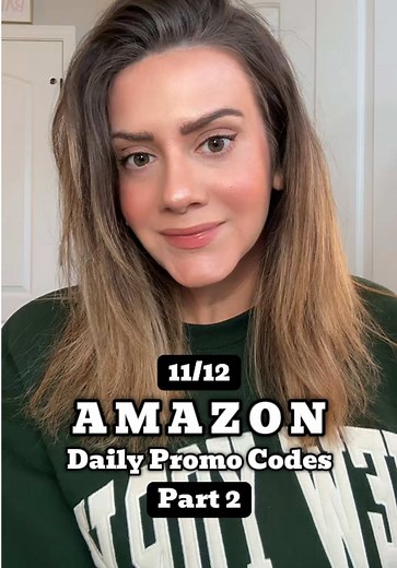 Part two of my 11/12 promo codes is here! 🎉 Even more Amazon finds that are majorly marked down today — perfect for treating yourself or checking a few gifts off your list early. Go peek at part one if you haven’t yet so you don’t miss any of the best deals! #amazonpromocodestoday #amazondeals #promocodes #amazonfashion