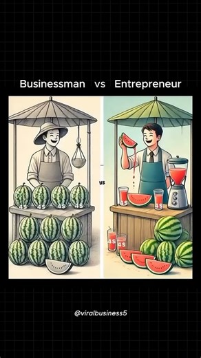 Businessman vs Entrepreneur 💯 #shorts