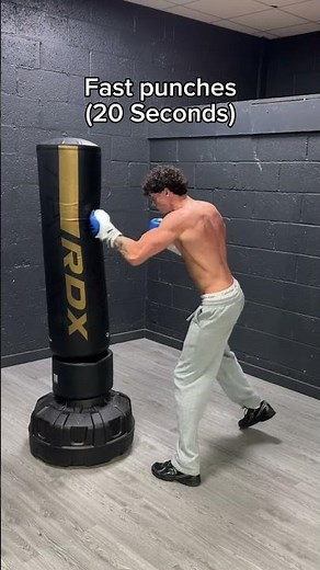 Boxing Cardio Drill: 2-Minute Heavy Bag Workout Tutorial