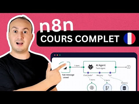 🏆 The Most Complete n8n Training (25h) – 100% in French!