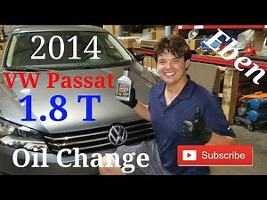2014 Volkswagen Passat 1.8 Turbo AMSOIL Motor Oil Change