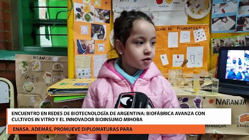 Encuentro en Redes de Biotecnología de Argentina Biofábrica avanza con cultivos in vitro y el innovador bioinsumo mihoba