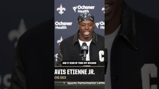 Travis Etienne corrects last name pronunciation #saints #nfl | Kristen Pellegrin