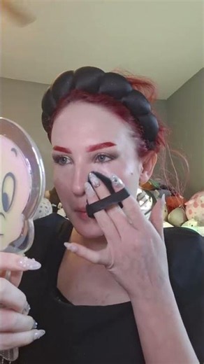 Lets get ready for a dinner date #softgoth #makeup #grwm #gothicstyle #tutorials