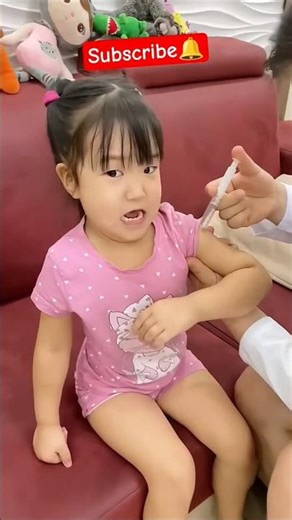 Who else is so afraid of Injection? 😞LeoNata family #shorts #funny #viral #magic