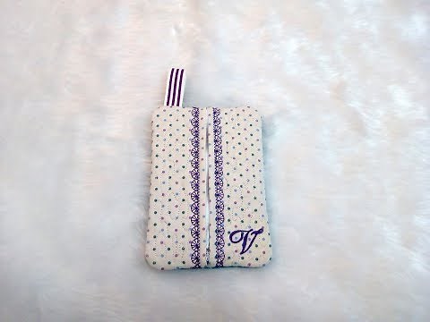 Tissue Holder With An Invisible Zip Design by Kreative Kiwi