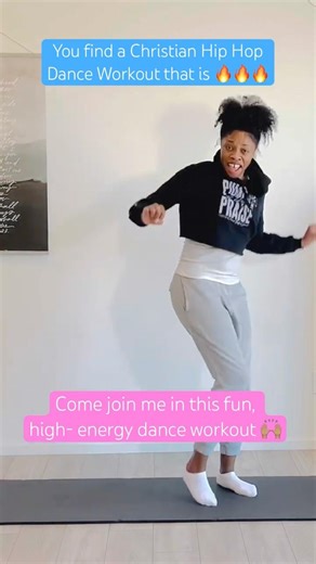 The best 20 minutes you’ve spent working out #christianfitness #dance #joyfulworkout #faithinjesus